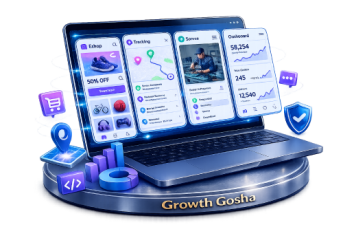 Growth Gosha | Mobile App Design & Development